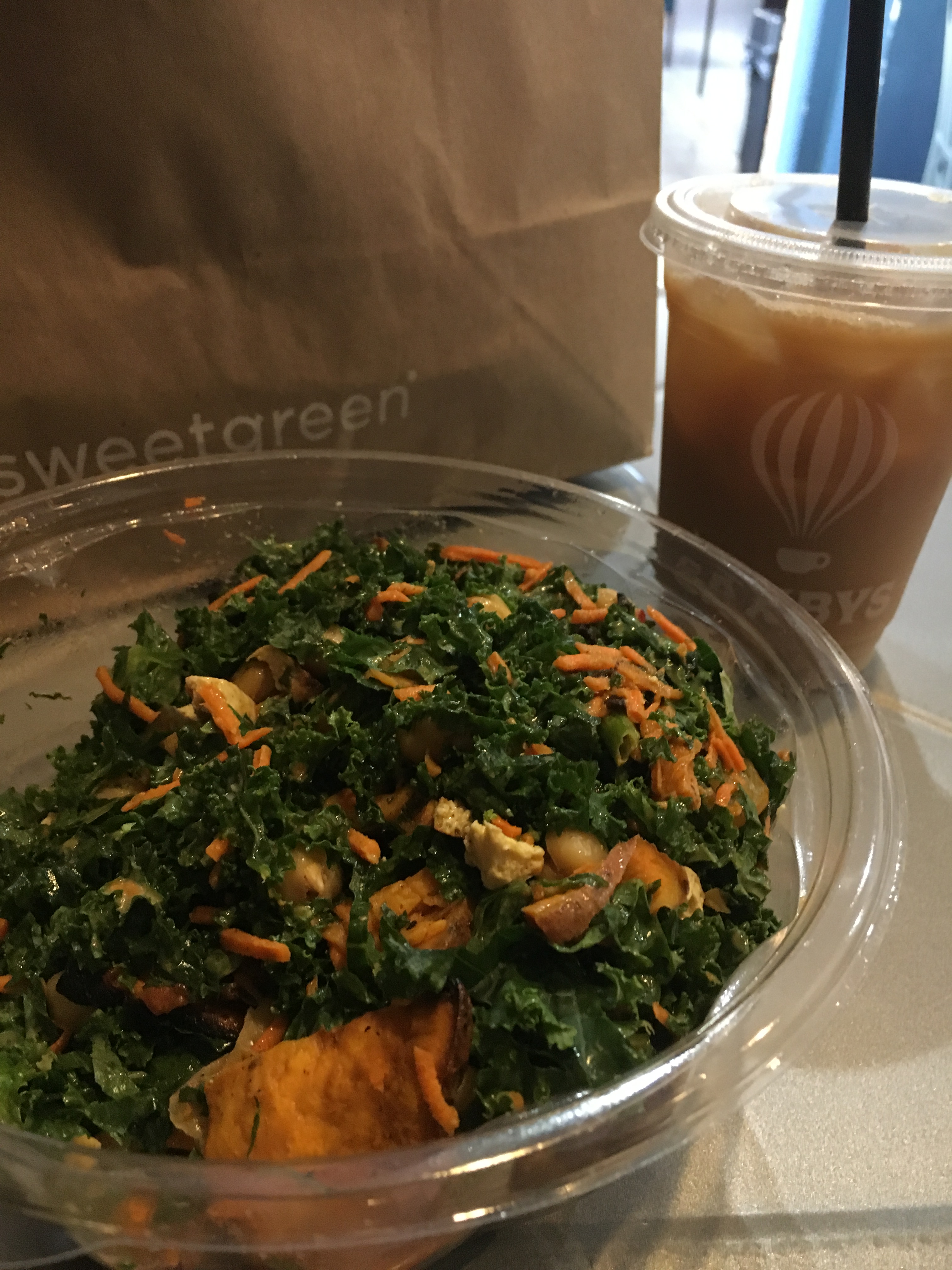 what i ate wednesday sweetgreen