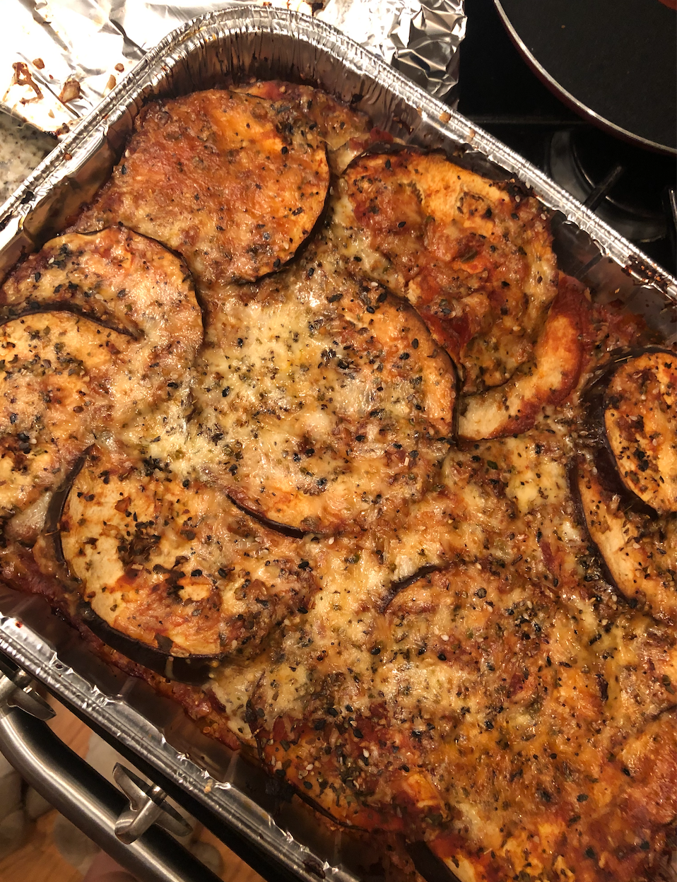 eggplant parmesan quinoa casserole recipe joyful eats and movement